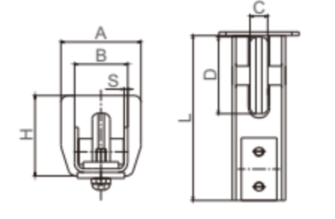 Cantilever Guide Wheel 