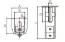 Cantilever Guide Wheel 