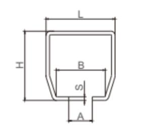 Channel Track for Cantilever Rollers