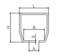 Channel Track for Cantilever Rollers