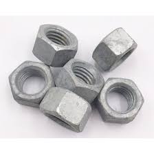 Nuts for Carriage Bolts- Hot Dip Galvanized 