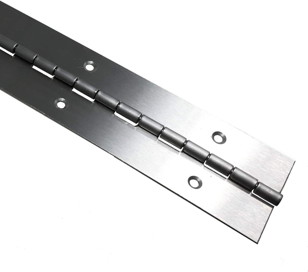 Stainless Steel Piano / Continuous Hinges