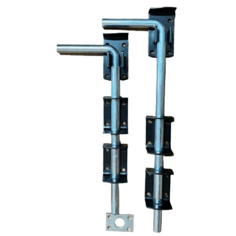 Cane Bolt / Drop Rod with back plates-Heavy