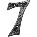 Numerals -Black Antique Design