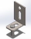 Beam Locking Bracket Stainless Steel with rivet