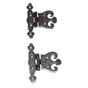 Black Antique Design small Hinge